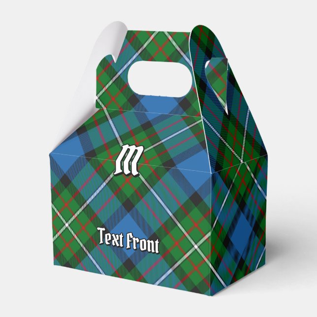 Clan Ferguson Tartan Favor Box Geschenkschachtel (Vorderseite)