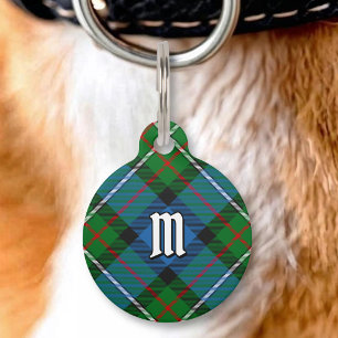 Clan Ferguson Tartan Pet ID Tag Haustiermarke