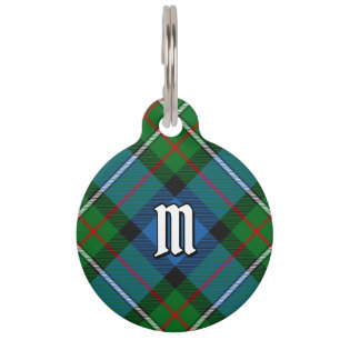 Clan Ferguson Tartan Pet ID Tag Haustiermarke