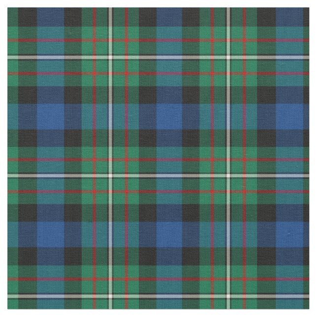 Clan Ferguson Tartan Stoff (Nahaufnahme)
