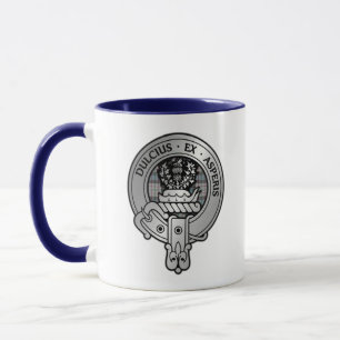 Clan Ferguson Wappen & Dress Tartan Tasse