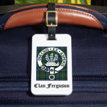 Clan Ferguson Wappen Tartan