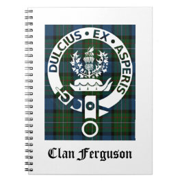 Clan Ferguson Wappen Tartan Notizblock