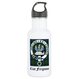 Clan Ferguson Wappen Tartan Trinkflasche