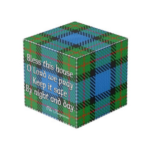 Clan Fergusson Ferguson Tartan House Blessing Würfel