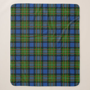 Clan Fergusson Tartan Kariert Sherpadecke