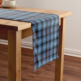 Clan Fitzgerald Tartan Pattern Irish Kariert Kurzer Tischläufer