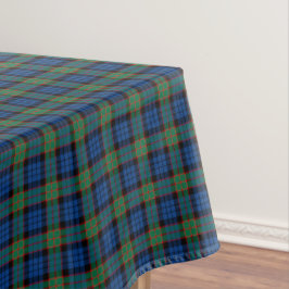 Clan Fletcher Royal Blue und Green Scottish Tartan Tischdecke