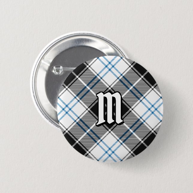 Clan Forbes Dress Tartan Button (Vorne & Hinten)