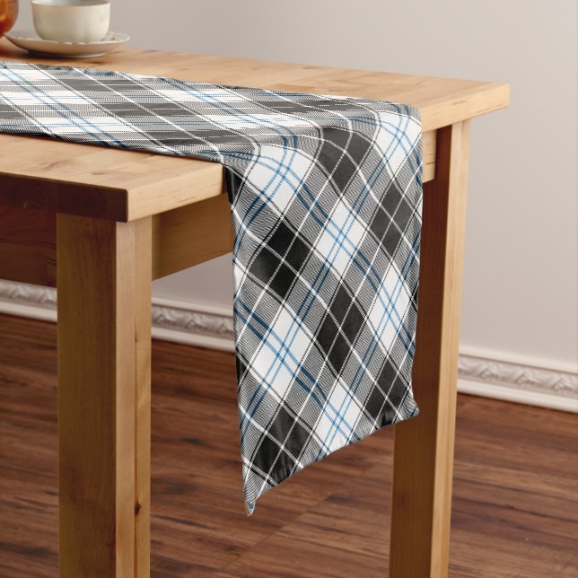 Clan Forbes Dress Tartan Großer Tischläufer (Beispiel)