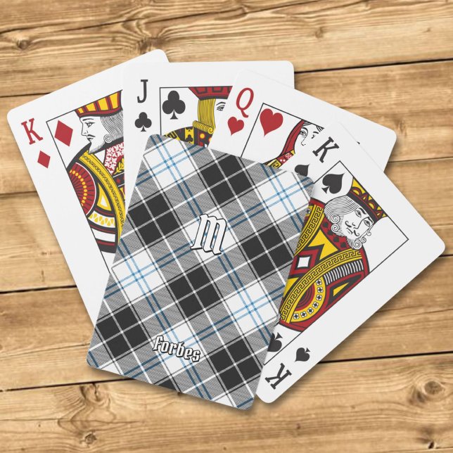 Clan Forbes Dress Tartan Spielkarten (Von Creator hochgeladen)