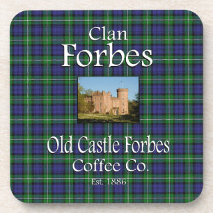 Clan Forbes Old Castle Forbes Coffee Co. Untersetzer