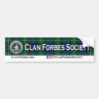 Clan Forbes Society Autoaufkleber