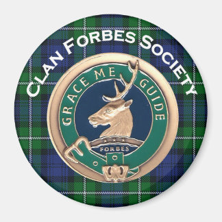 Clan Forbes Society Magnet 3"