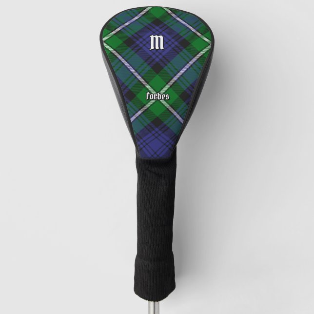 Clan Forbes Tartan Golf Headcover (Vorderseite)