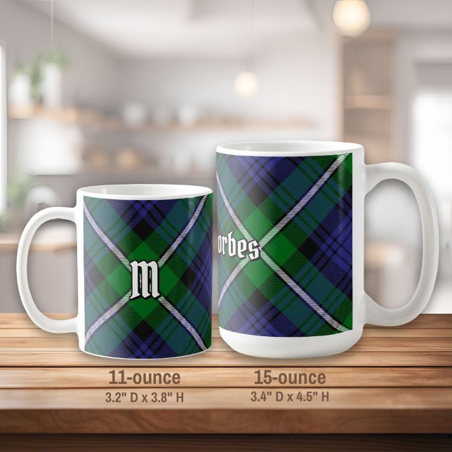 Clan Forbes Tartan Kaffeetasse (Von Creator hochgeladen)