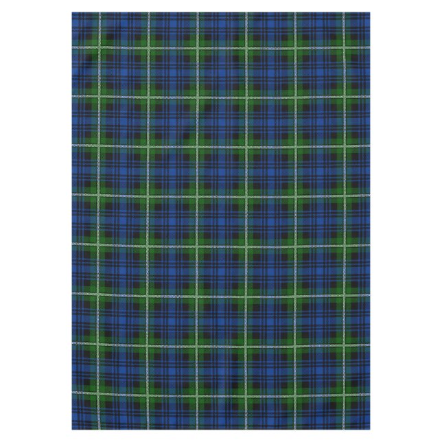 Clan Forbes Tartan Kariert Tischdecke (Vorderseite)