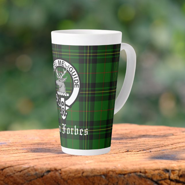 Clan Forbes Tartan und Wappen Abzeichen Milchtasse (Von Creator hochgeladen)
