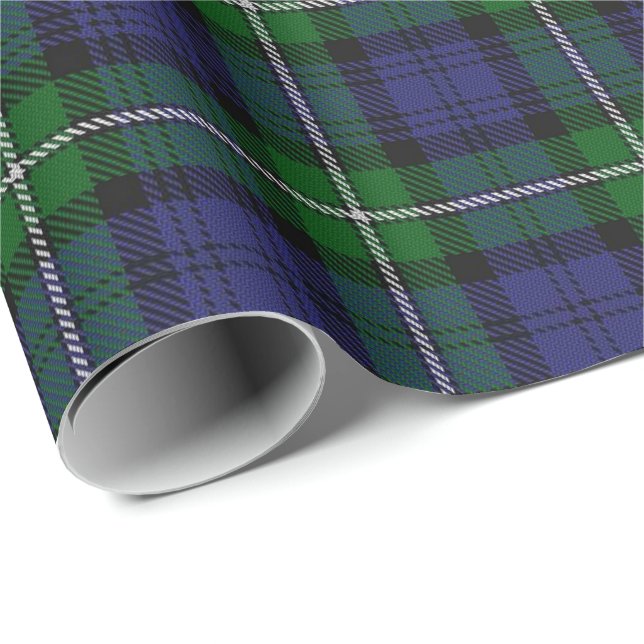 Clan-ForbesScottishTartan Geschenkpapier (Rolleneckpunkt)