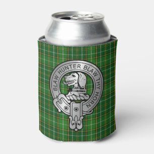 Clan Forrester / Foster Wappen & Jagd Tartan Dosenkühler