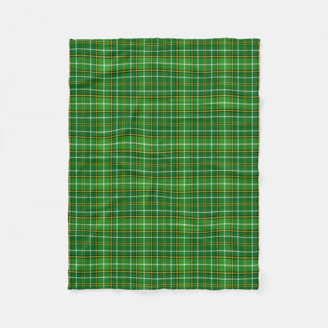 Clan Forrester Jagd Tartan Kariert Fleecedecke (Vorderseite)