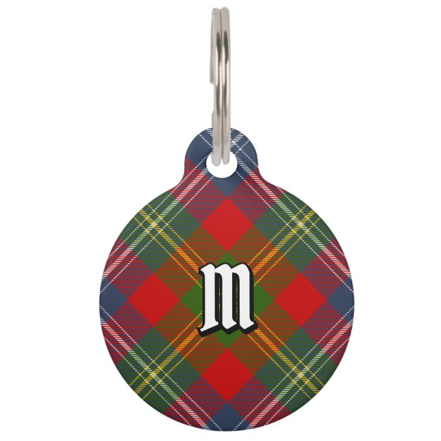 Clan Forrester Tartan Haustiermarke (Vorderseite)