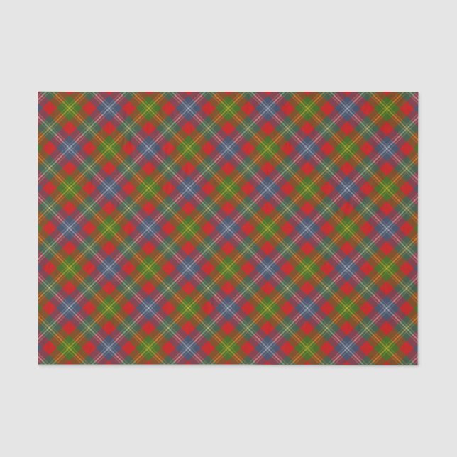 Clan Forrester Tartan Seidenpapier (Vorderseite)