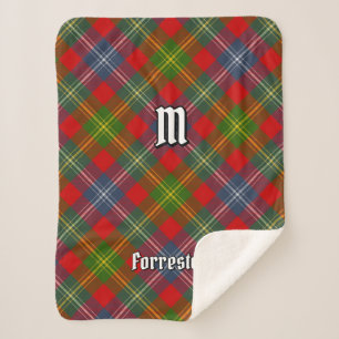 Clan Forrester Tartan Sherpadecke