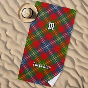 Clan Forrester Tartan Strandtuch