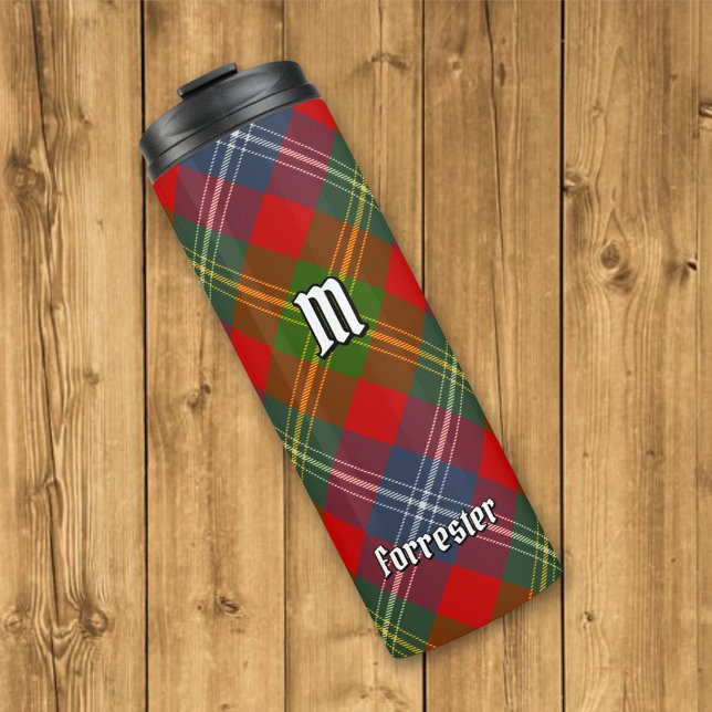 Clan Forrester Tartan Thermosbecher (Von Creator hochgeladen)