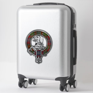 Clan Forrester Tartan Wappen Aufkleber