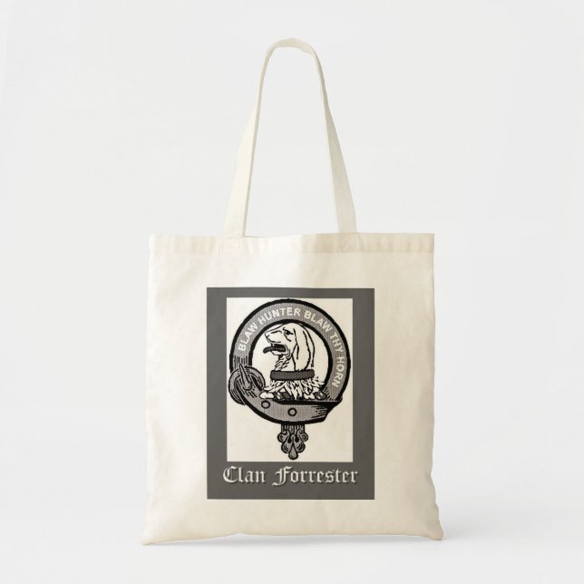 Clan Forrester Wappen Tragetasche (Vorne)