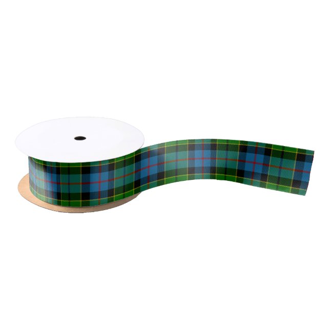 Clan Forsyth Tartan Satinband (Spule)