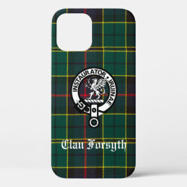 Clan Forsyth Wappen Abzeichen und Tartan Case-Mate iPhone Hülle