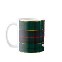 Clan Forsyth Wappen Abzeichen und Tartan