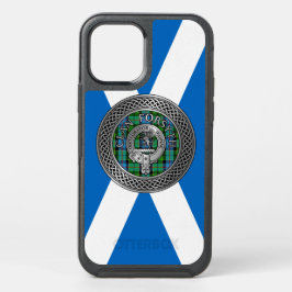 Clan Forsyth Wappen & Tartan Knot