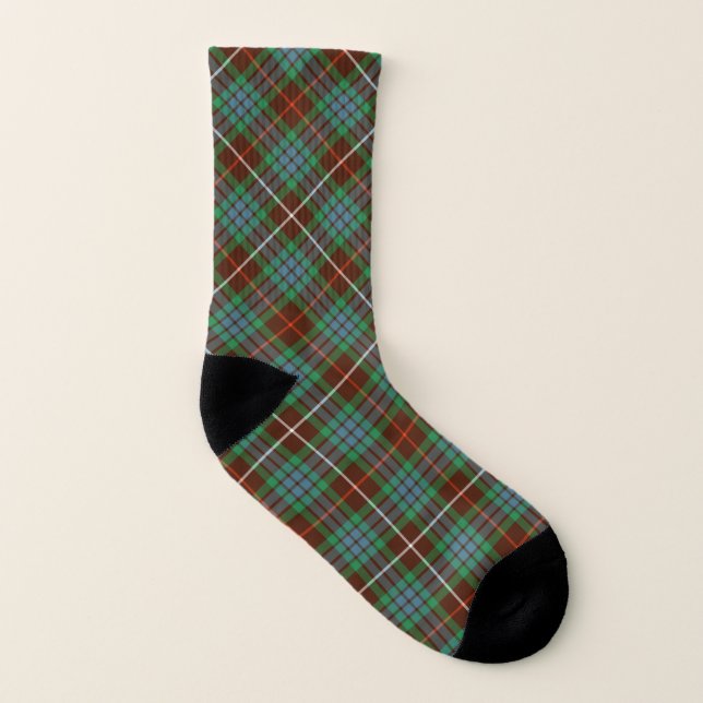 Clan Fraser Chasse Tartan Brown et vert Plaid (Gauche intérieur)