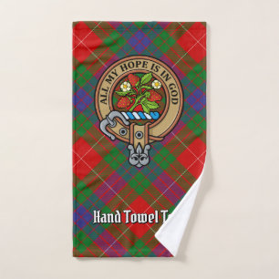 Clan Fraser Crest sur Tartan
