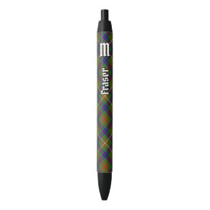 Clan Fraser Hunting Tartan Ink Pen Kugelschreiber