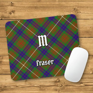 Clan Fraser Jagd Tartan Mouse Pad Mousepad