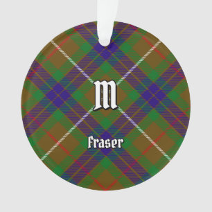 Clan Fraser Jagd Tartan Ornament