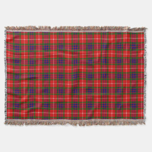 Clan Fraser Tartan Decke