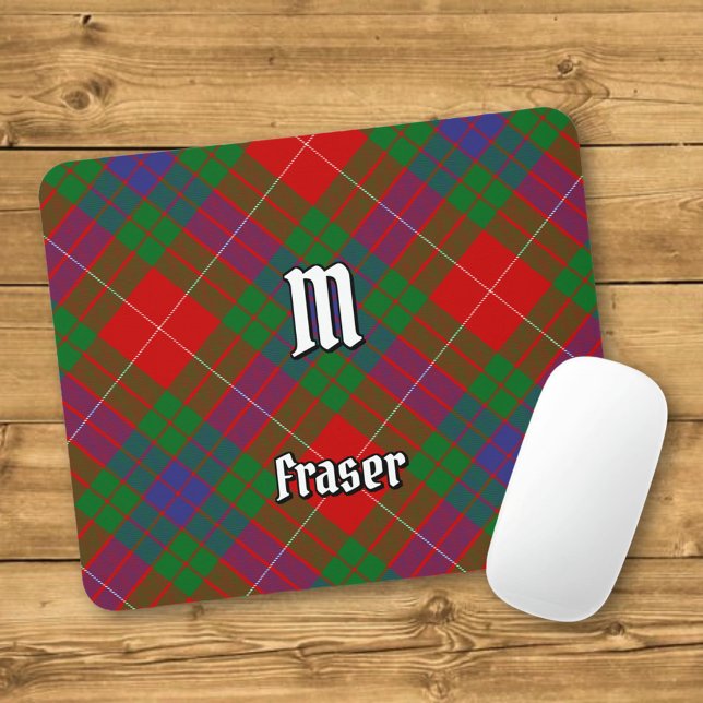 Clan Fraser Tartan Mouse Pad Mousepad (Von Creator hochgeladen)
