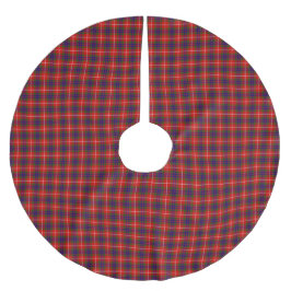 Clan Fraser Tartan Polyester Weihnachtsbaumdecke