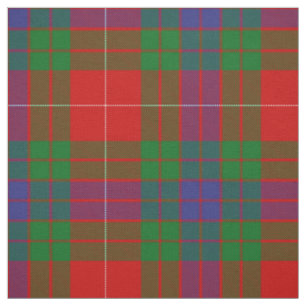 Clan Fraser Tartan Stoff