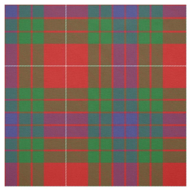 Clan Fraser Tartan Stoff (Muster)