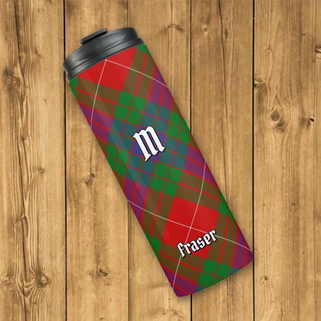 Clan Fraser Tartan Thermal Tumbler Thermosbecher (Von Creator hochgeladen)