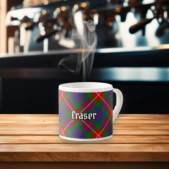 Clan Fraser von Lovat Tartan Espressotasse (Von Creator hochgeladen)