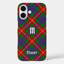 Clan Fraser von Lovat Tartan iPhone 16 Hülle