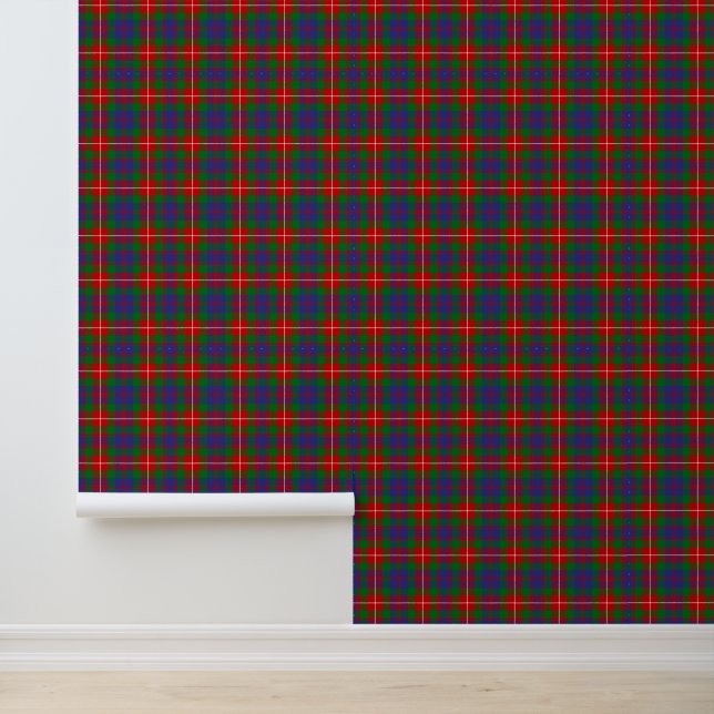 Clan Fraser von Lovat Tartan Tapete (Anwendung)